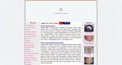 Desktop Screenshot of homoeoonline.com
